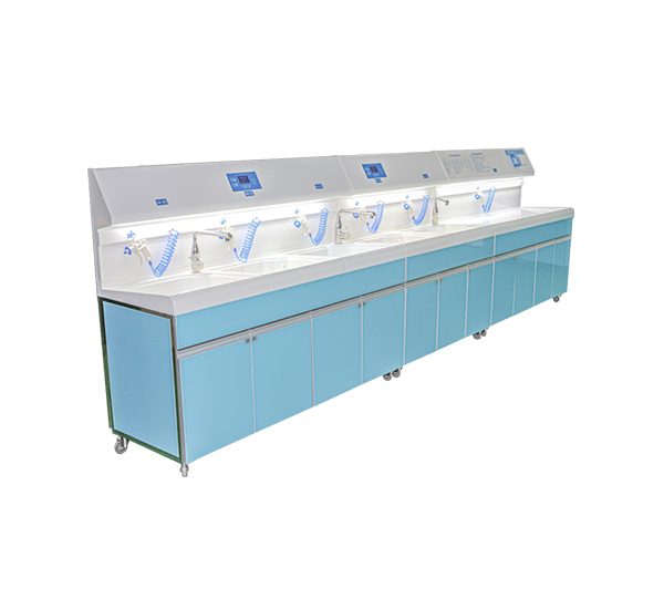 Endoscopic cleaning and disinfection workstation